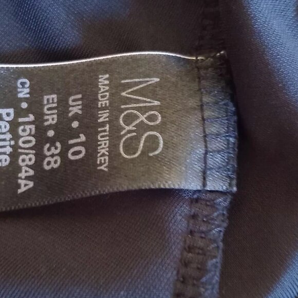 Sparkely velvet black dress - MS - Picture 6 of 7